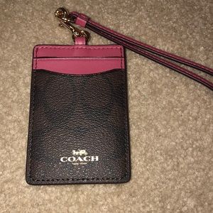 Coach lanyard never used